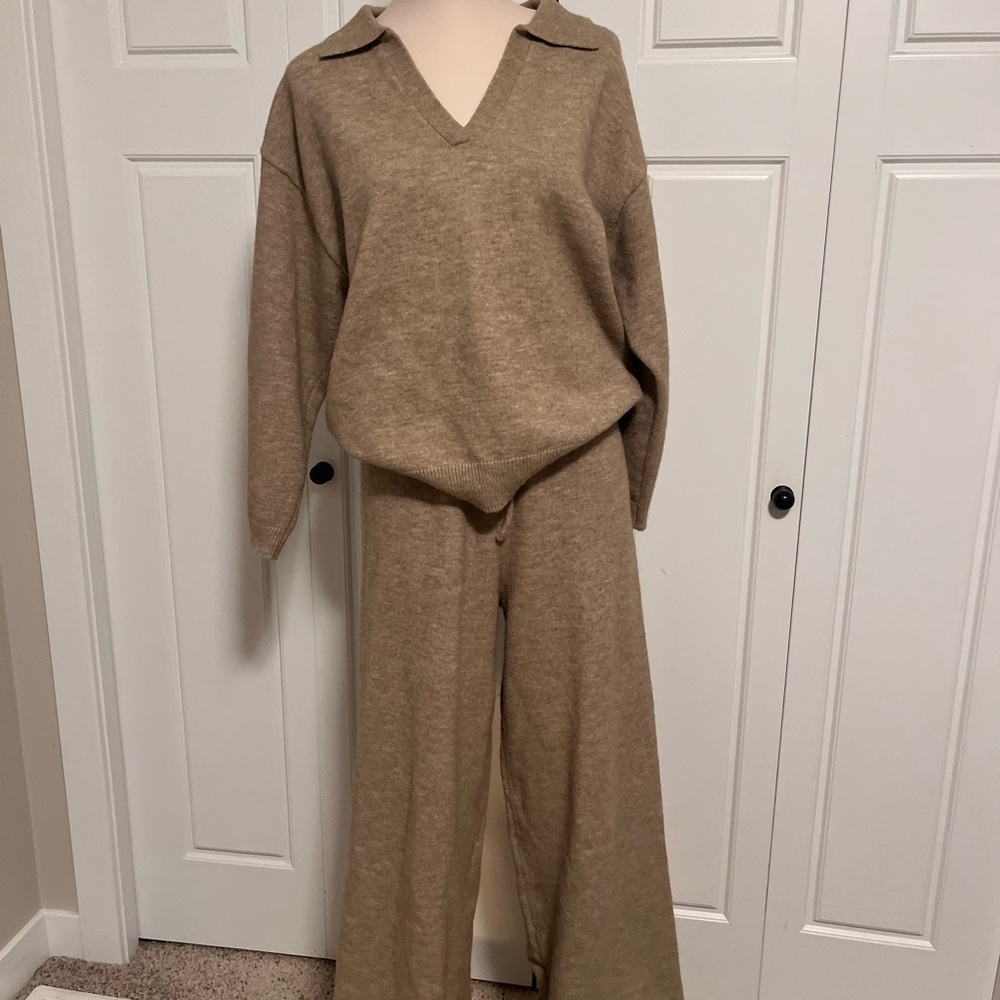 Cozy sweater set
